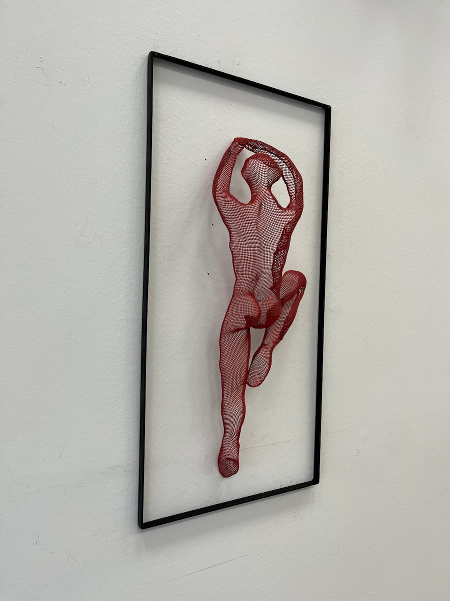 94- Red Ballet Dancer - Image 3